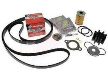 300 H servisa komplekts Mercury-Mercruiser 8M0147069 300 Hour Service Kit 5.0L 5.7L 6.2L MPI Bravo 2002 & Newer Std Cooling