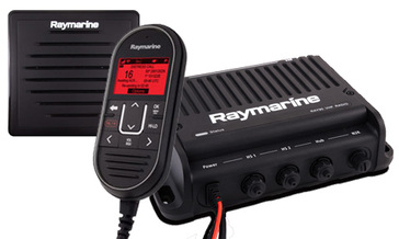 Ray 90 VHF Black Box (inc wired handset, passive speaker and cable)